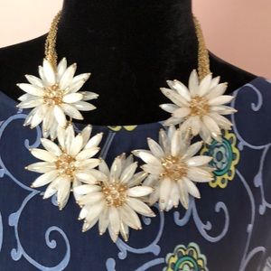 Talbot’s Crystal Daisies Necklace